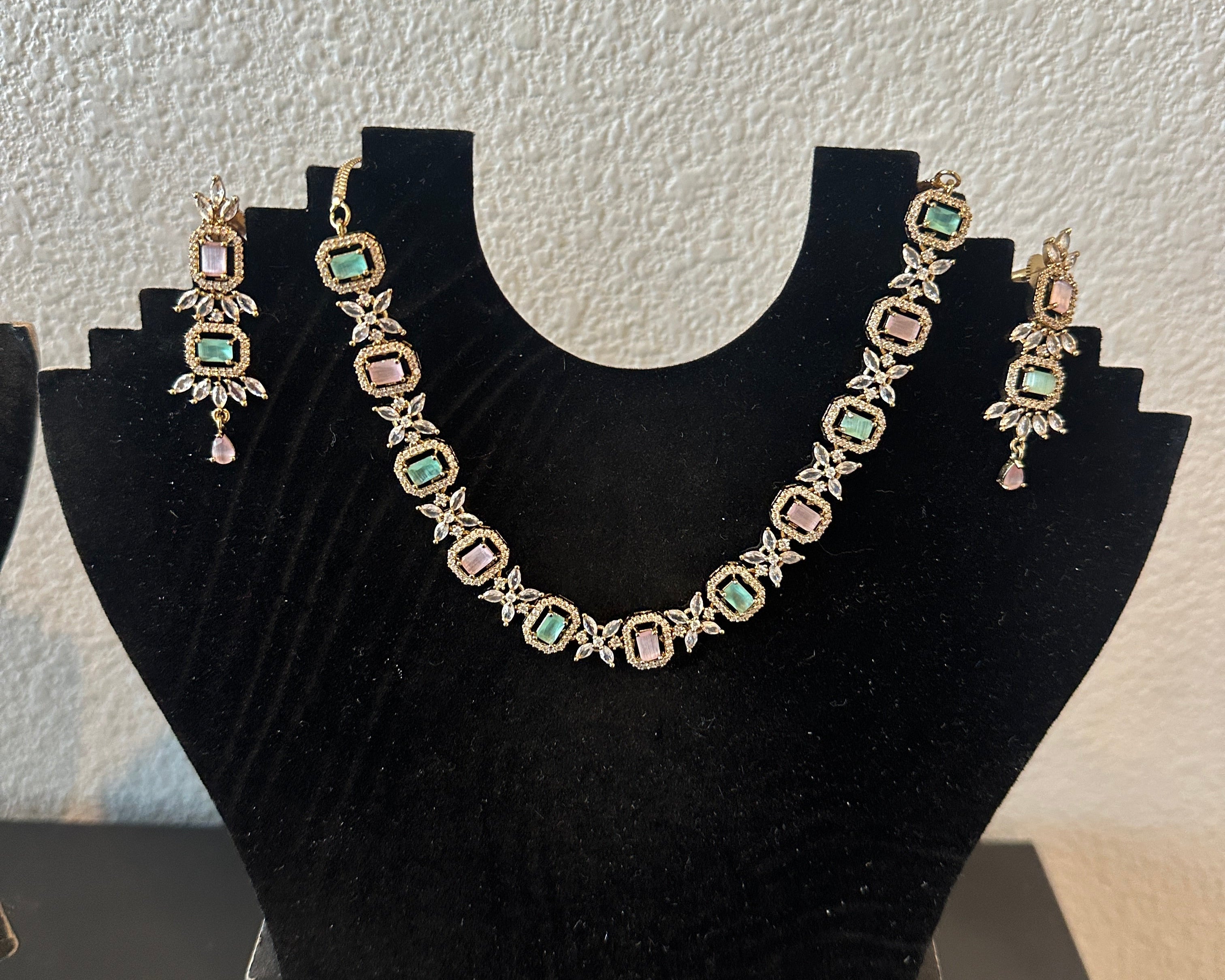 AD set mint and pink color